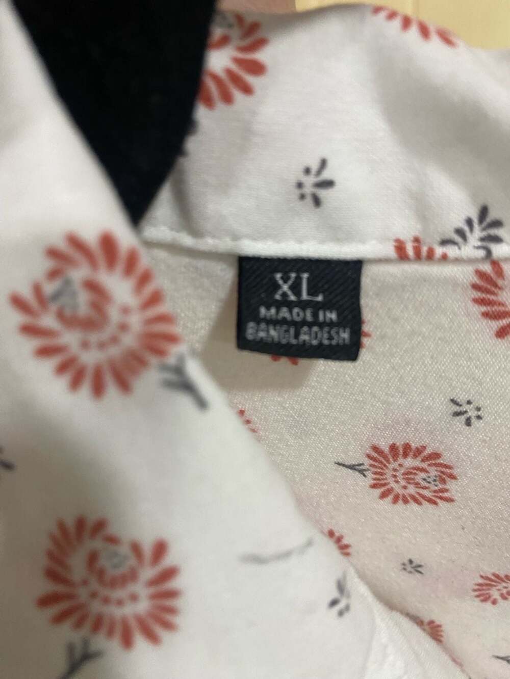 JACHS Girlfriend New York Women's Floral Print Short Sleeve Button Down Blouse X - Picture 6 of 8